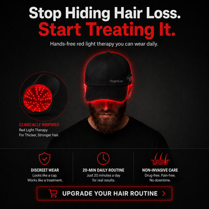 RegroLux Red Light Therapy Hair Revival Cap